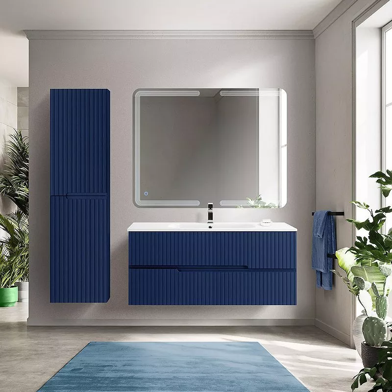 

Комплект мебели Cezares Duet 120х50 синий