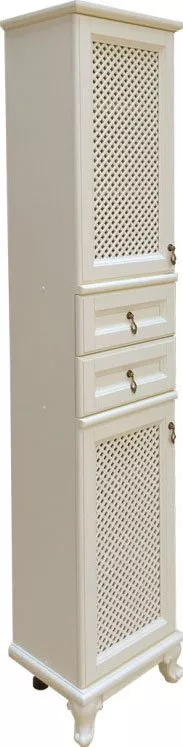 

Шкаф-пенал Misty Вивьен L, слоновая кость, Бежевый