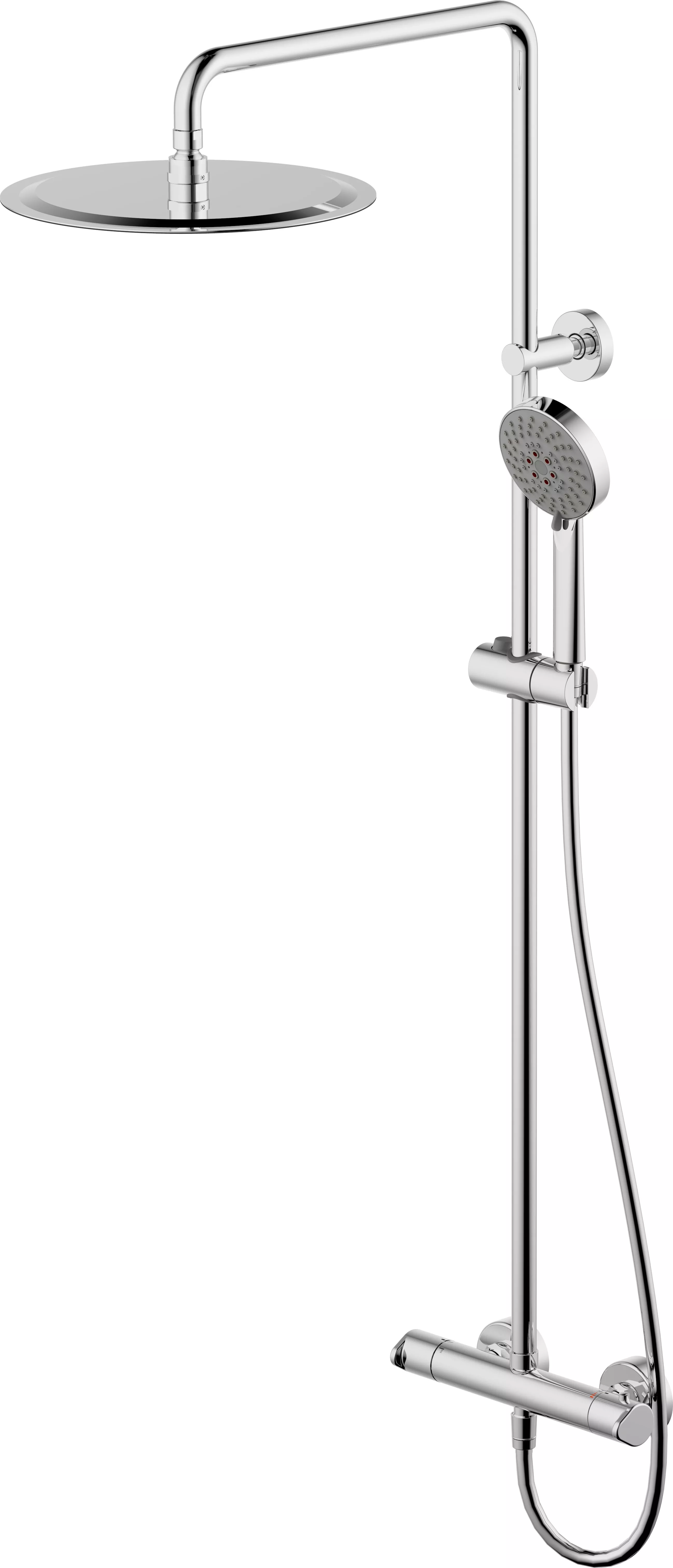 

Душевая стойка Bravat Waterfall SS F939114C-A5-RUS хром