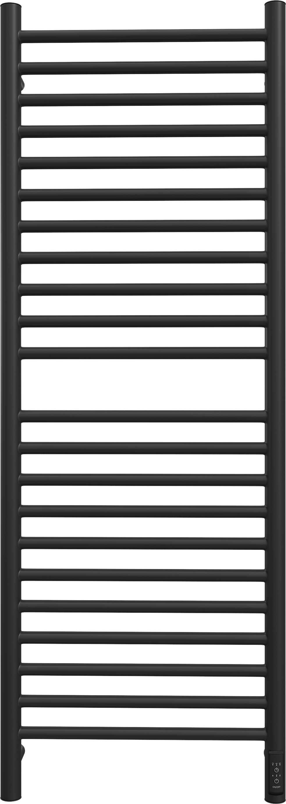   Santehnika Room Полотенцесушитель электрический EWRIKA Медея S 120/40 с диммером, черный матовый