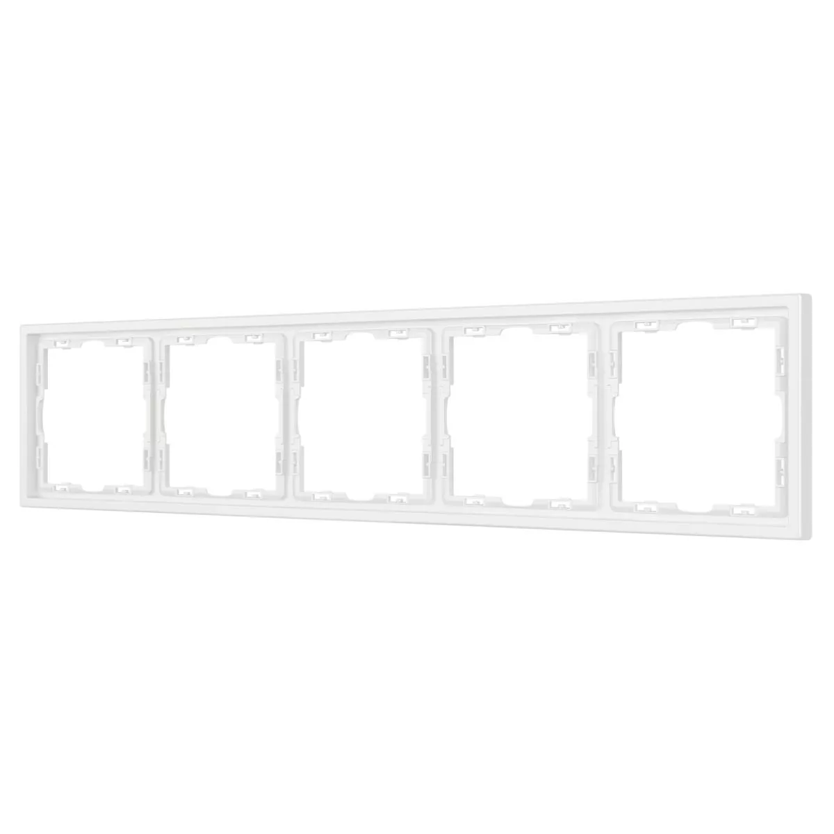 

Рамка пластиковая Arlight FRM-NOBE-SFPL-5-WH 054227