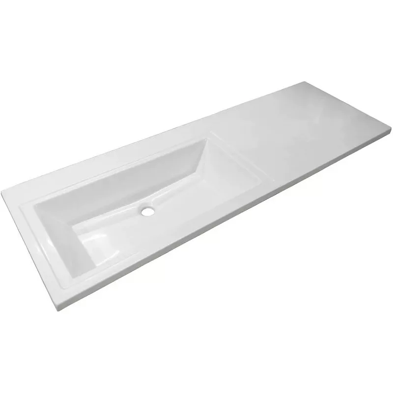   Santehnika Room Раковина-столешница Style Line Даллас 140х48 белая левая