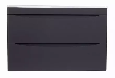 

Тумба под раковину Style Line Бергамо мини 90 черная