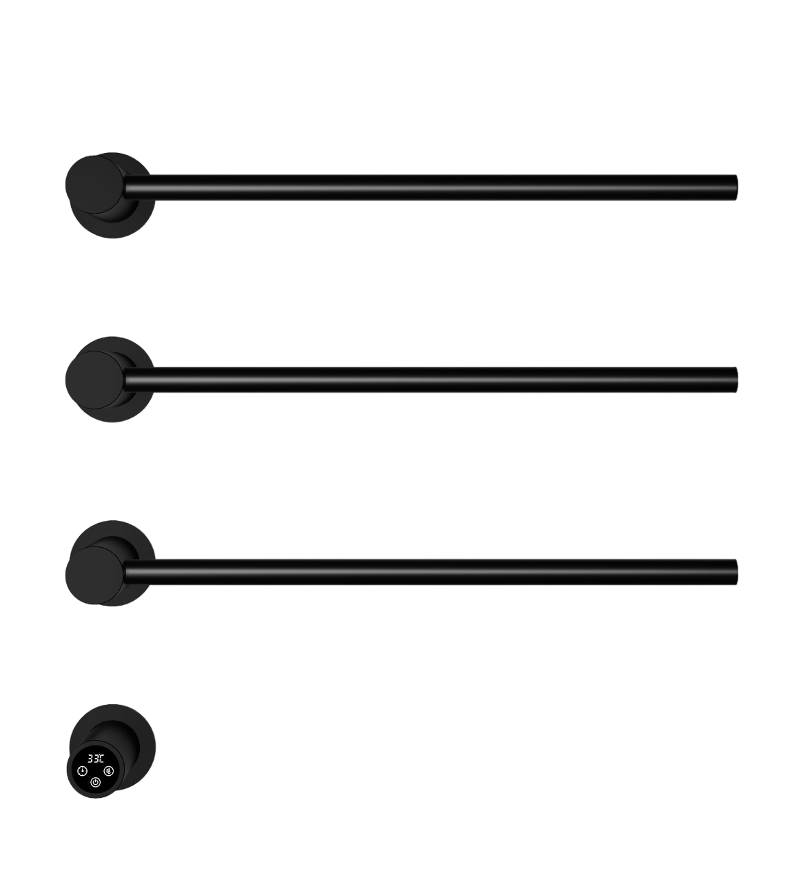 

Полотенцесушитель электрический Wonzon & Woghand Hamburg WW-AL313-MB С ВНУТРЕННЕЙ ЧАСТЬЮ, черный матовый