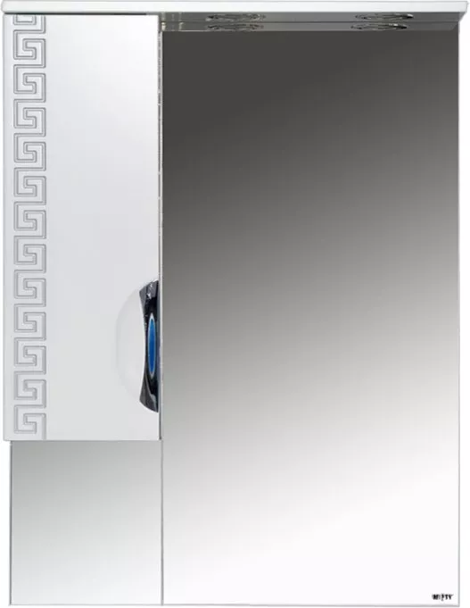 

Зеркало Misty Престиж 70 L серебряная патина