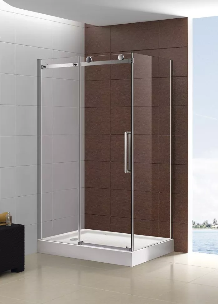 

Душевой уголок Cezares Stylus m 160х100 хром стекло прозрачное