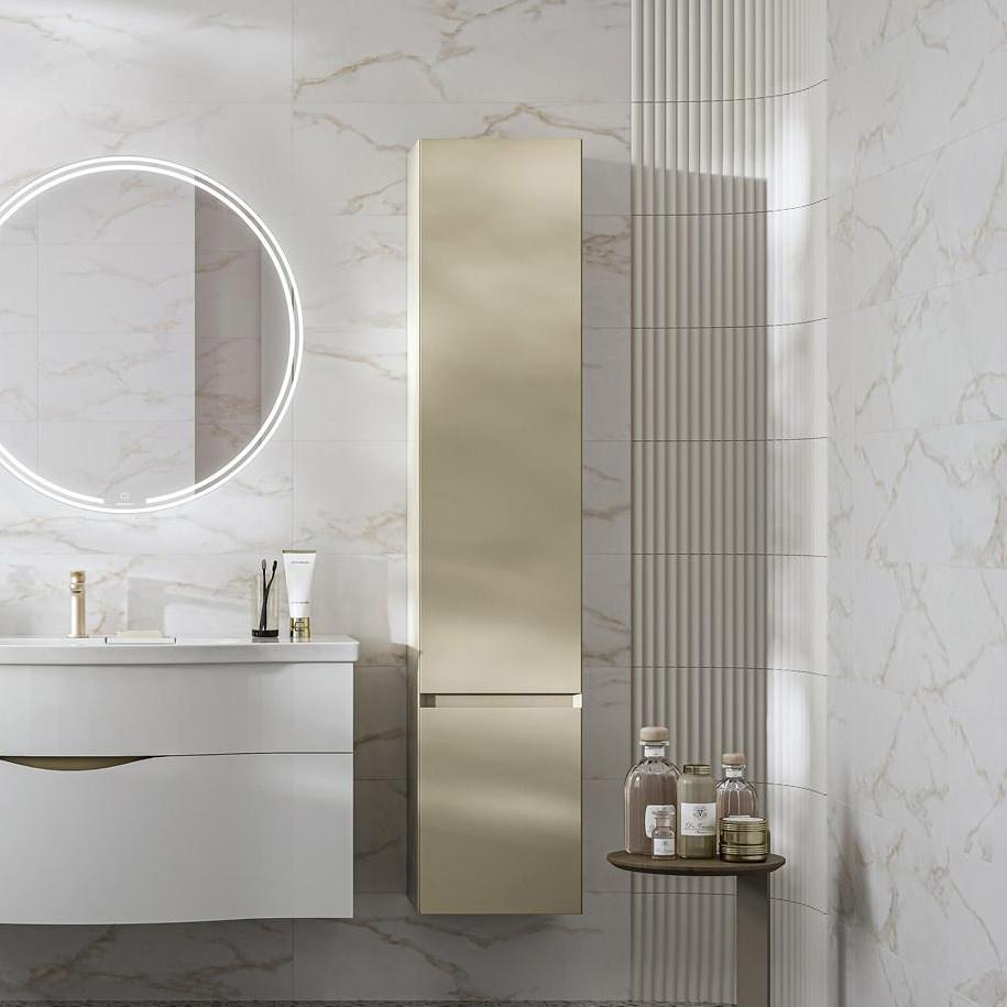 

Шкаф пенал для ванной KERAMA MARAZZI Cubo 165 R лимо матовый