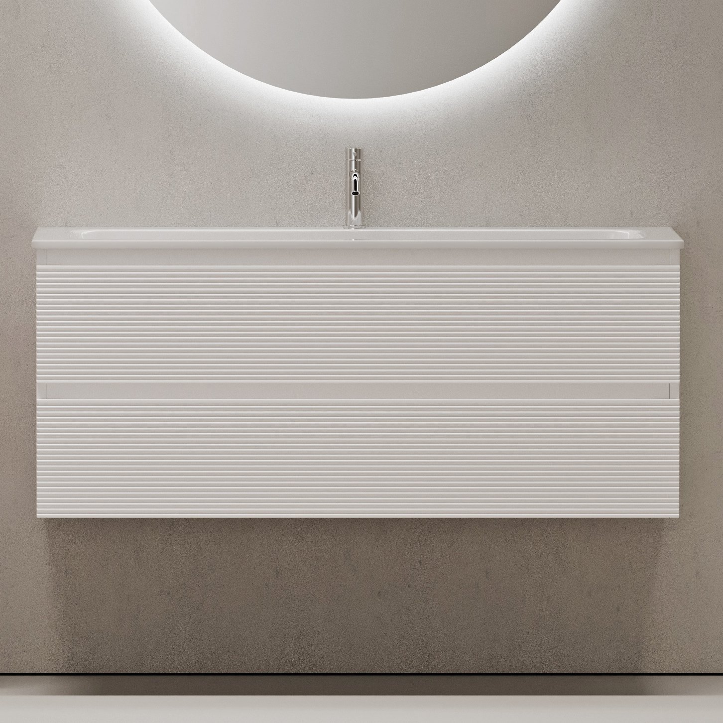 

Тумба под раковину без столешницы Sancos Folk 120 bianco