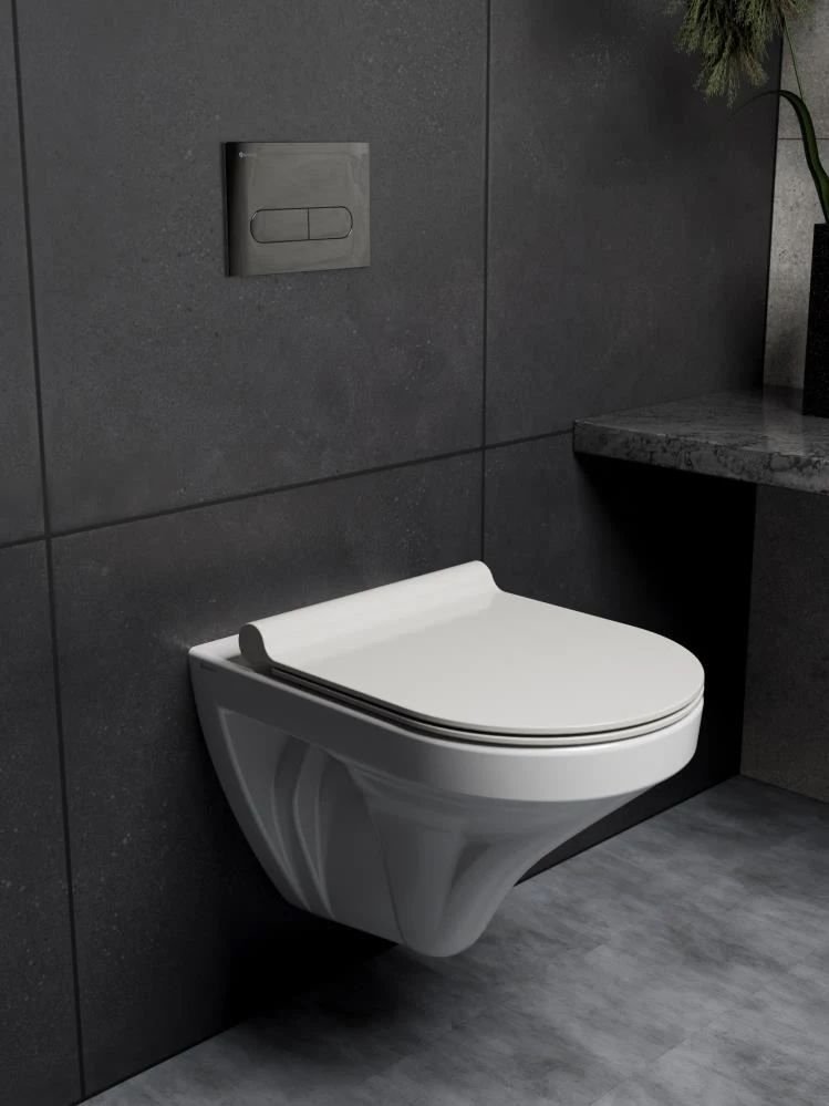 

Унитаз подвесной Knotlor WC51WG, белый