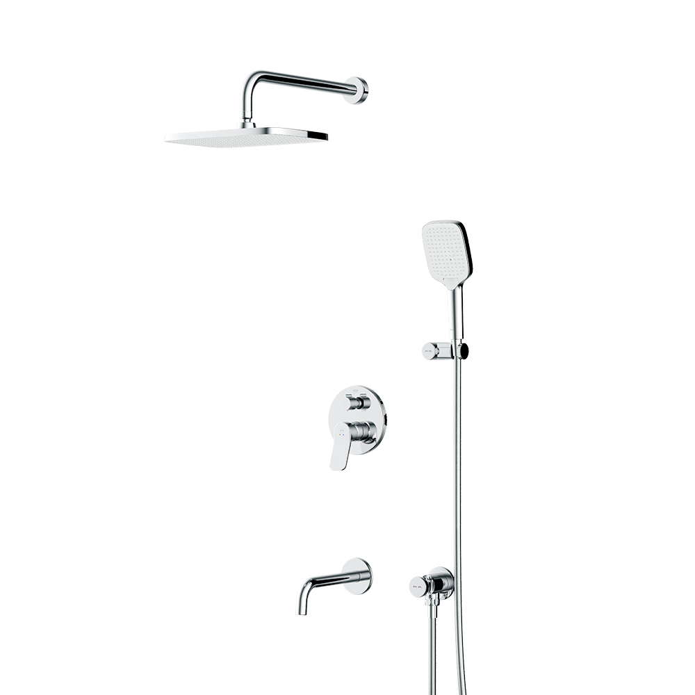 Душевой комплект AMPM X-Joy FB85A3RH40 С ВНУТРЕННЕЙ ЧАСТЬЮ хром 34790₽