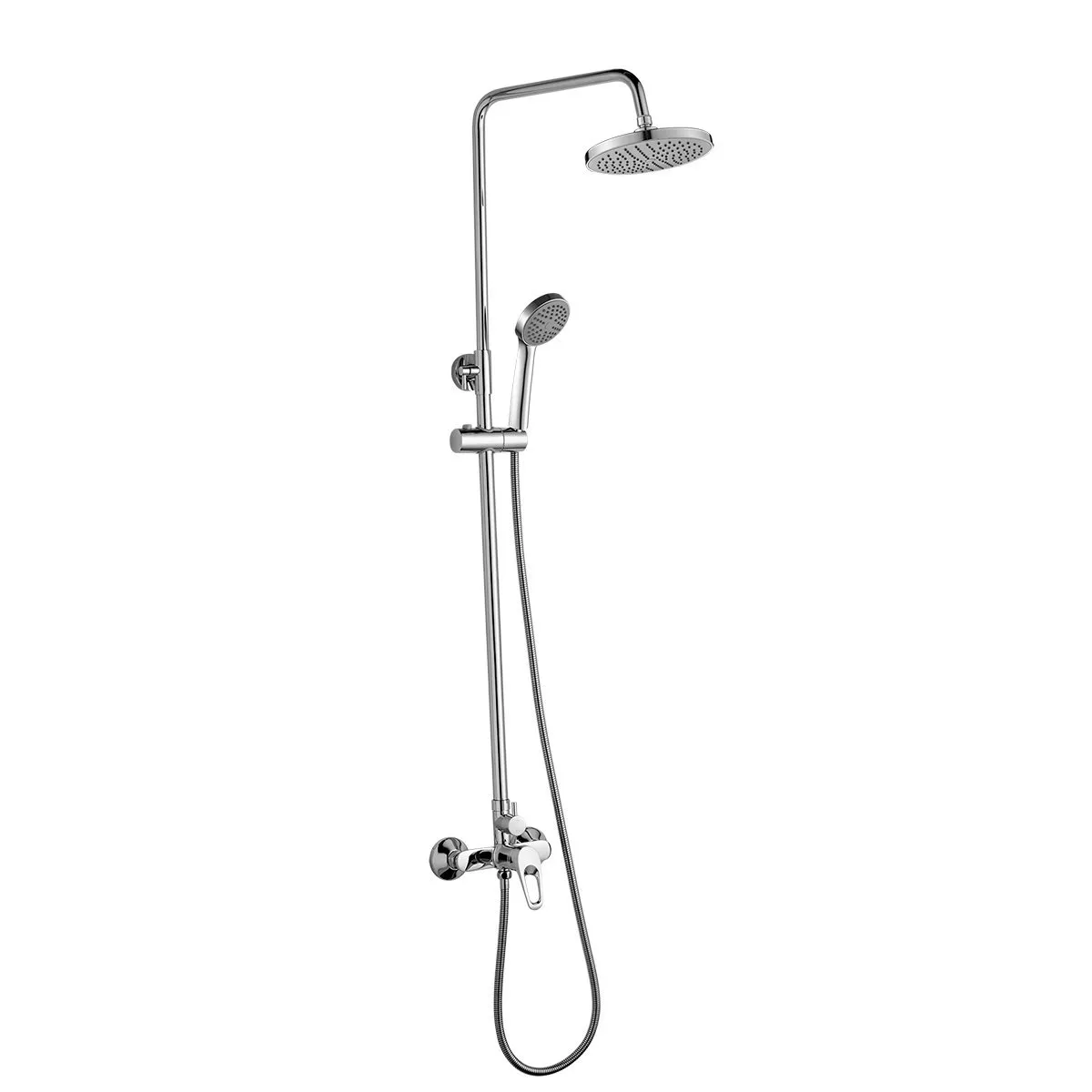 Смеситель Decoroom одноручный для душа с верхней лейкой 