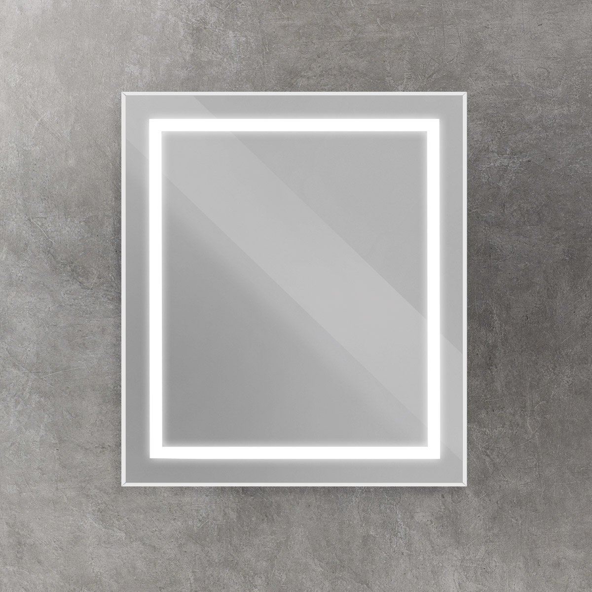 

Зеркало BelBagno Kraft 70x80 с подсветкой, сатин