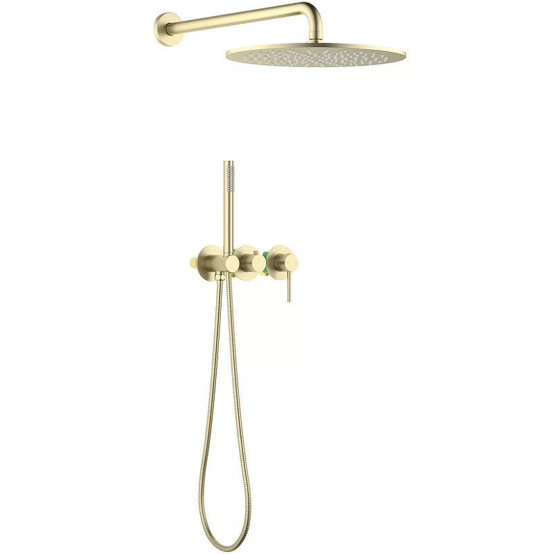 

Душевая система встроенная Timo Saona золото матовое