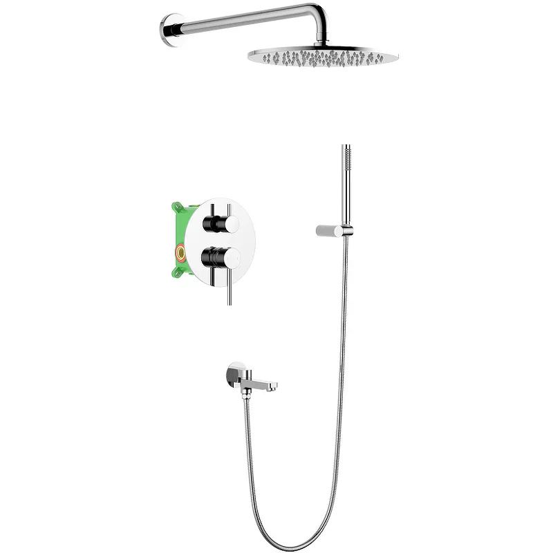 

Душевая система встроенная Timo Saona хром