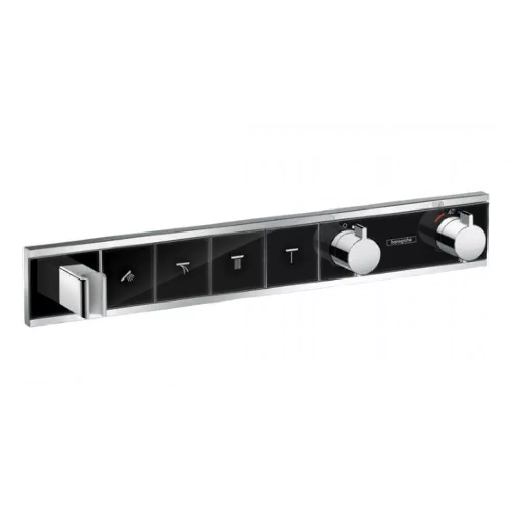 

Смеситель для душа Hansgrohe RainSelect 15357600 черный, хром