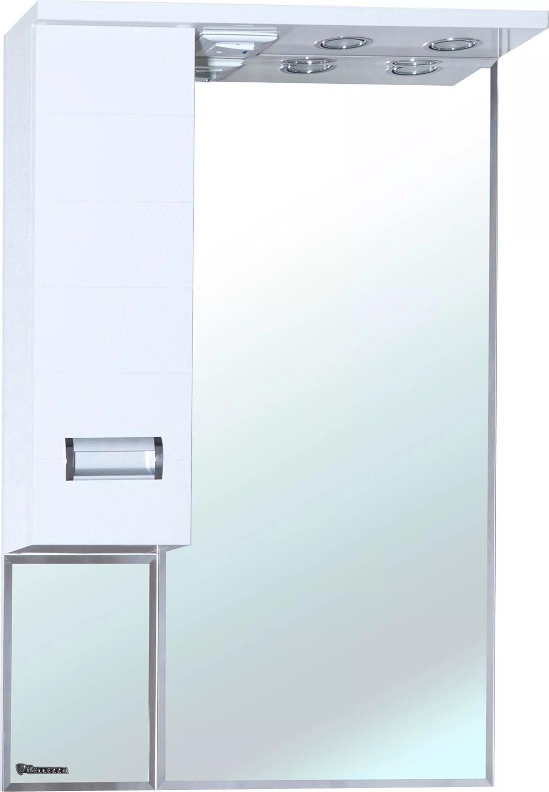 

Зеркало-шкаф Bellezza Сиена 60 L белый