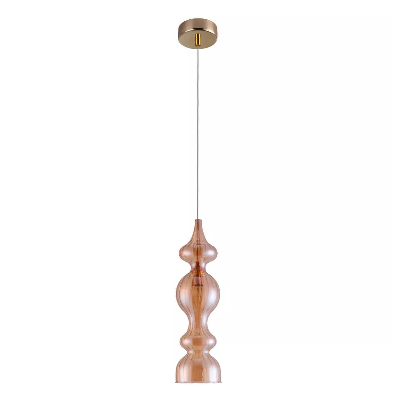

Подвесной светильник Crystal Lux Iris SP1 A Amber