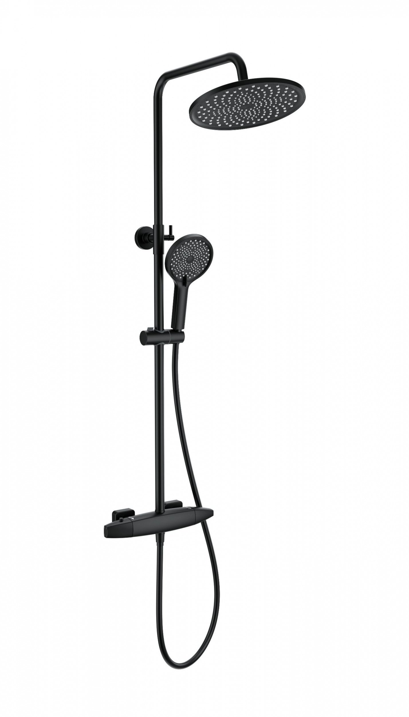 

Душевая стойка Wonzon & Woghand WW-B3035-A1-MB матовая черная