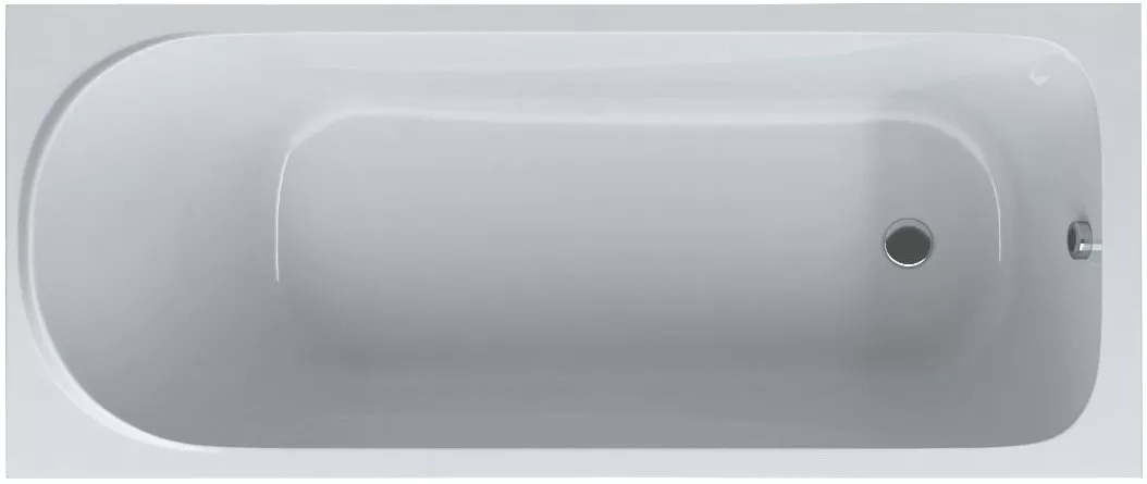 

Акриловая ванна AM.PM Sense W75A-170-070W-KL 170x70 см, пристенная, белая, с каркасом, со сливом-переливом