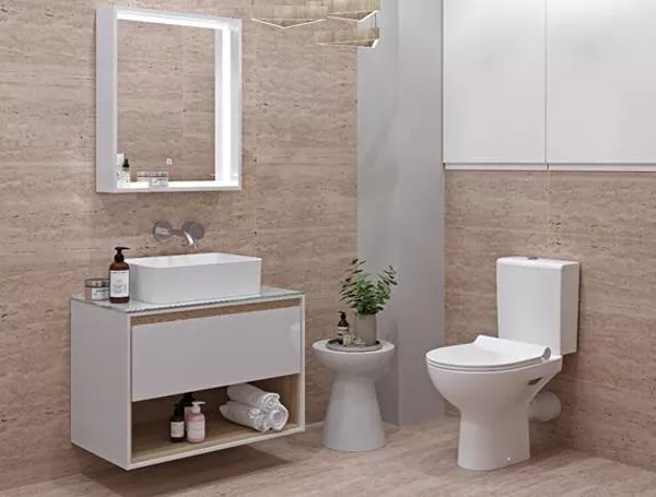 

Комплект мебели Cersanit Louna 80 белый