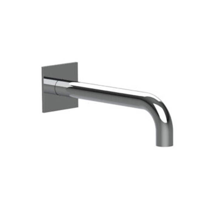 ALMAR Излив из стены 240 мм квадратный отражатель латунь цвет хром 23564₽