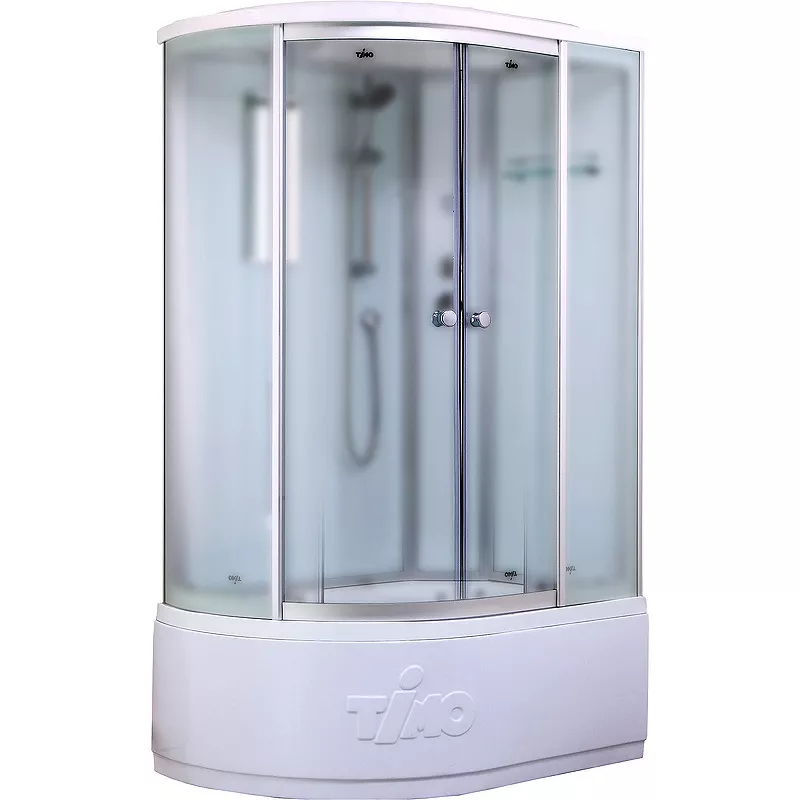 

Душевая кабина Timo Standart 120x85 T-6620SFR правая хром, стекло матовое, без гидромассажа