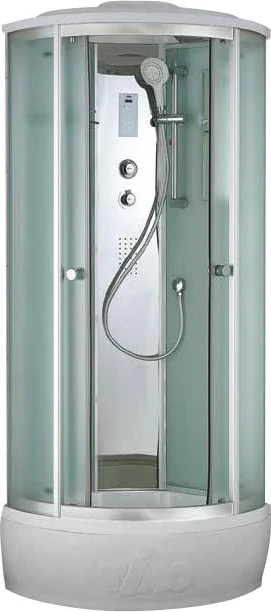 

Душевая кабина Timo Comfort Fabric Glass 80х80 хром, стекло матовое, с гидромассажем