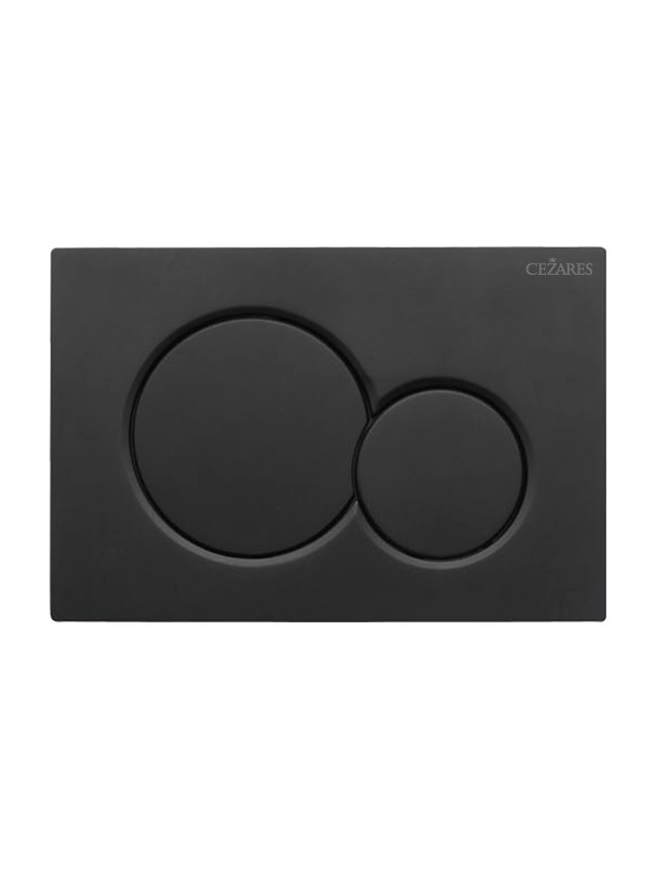 STYLUS-BTN-NOP Кнопка смыва CEZARES STYLUS, черный матовый