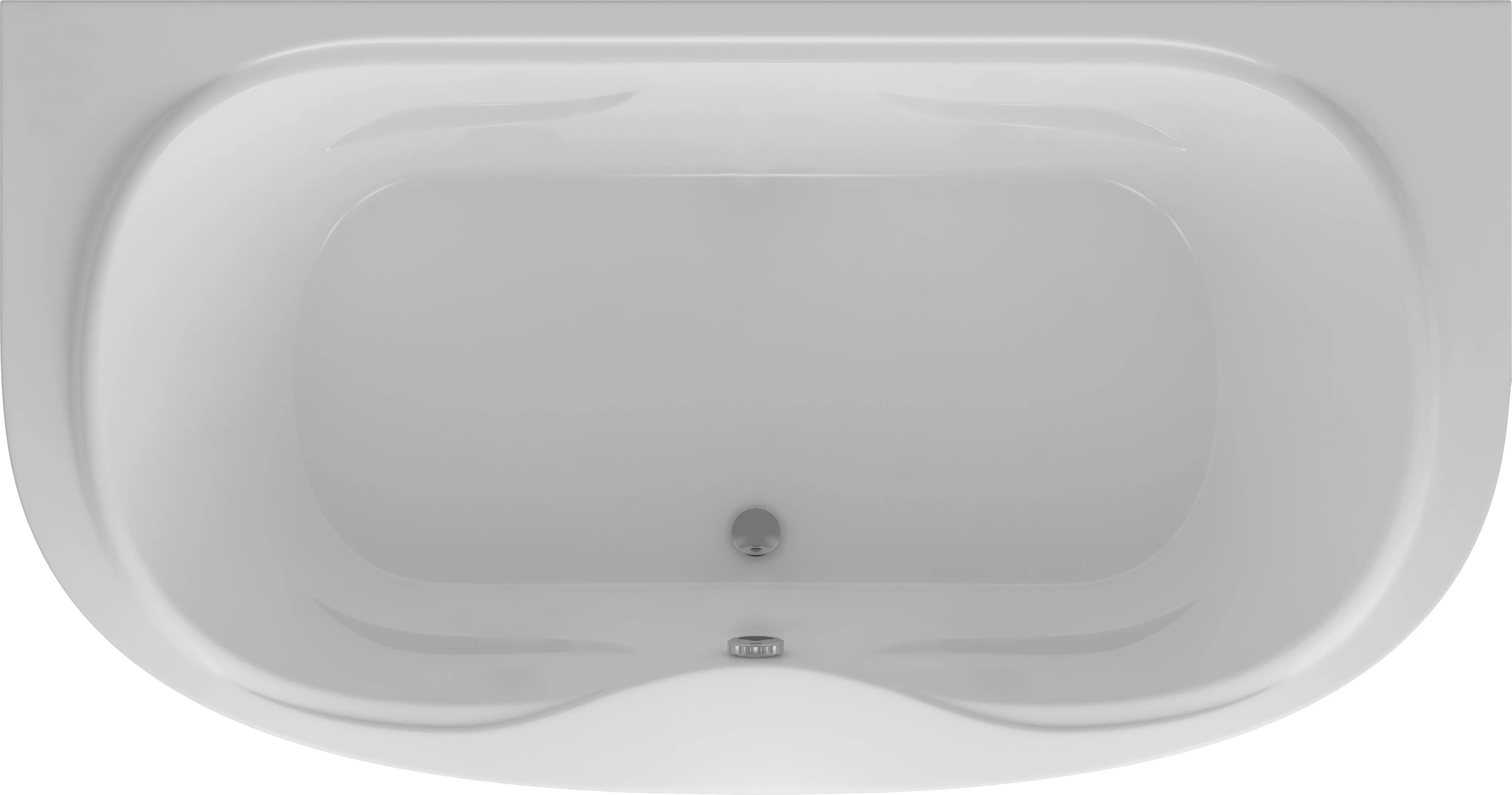 Акриловая ванна Акватек Мелисса 180x95 вклеенный каркас, цвет белый MEL180-0000031 - фото 1