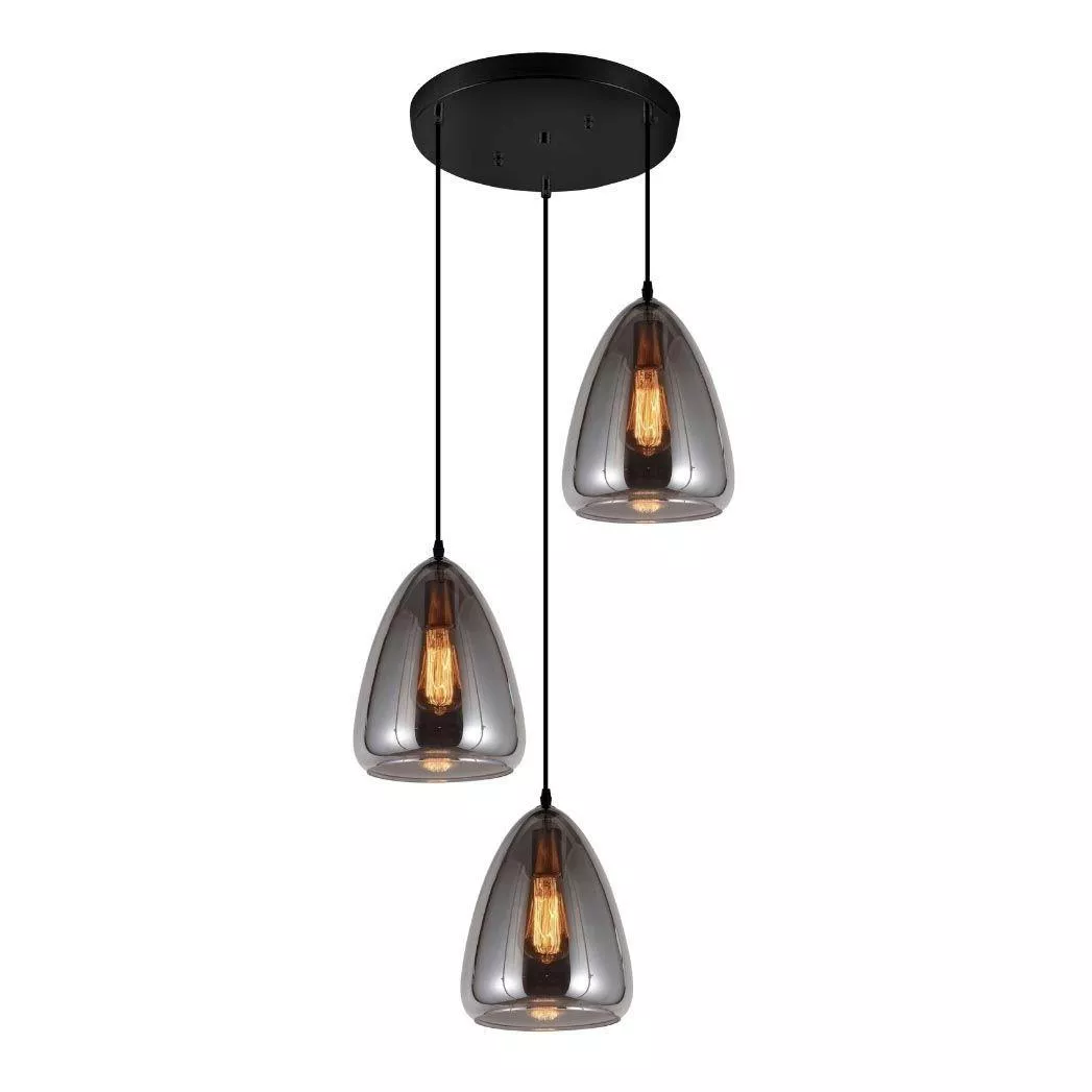 

Подвесная люстра Lumina Deco Braga LDP 6841-3 GY