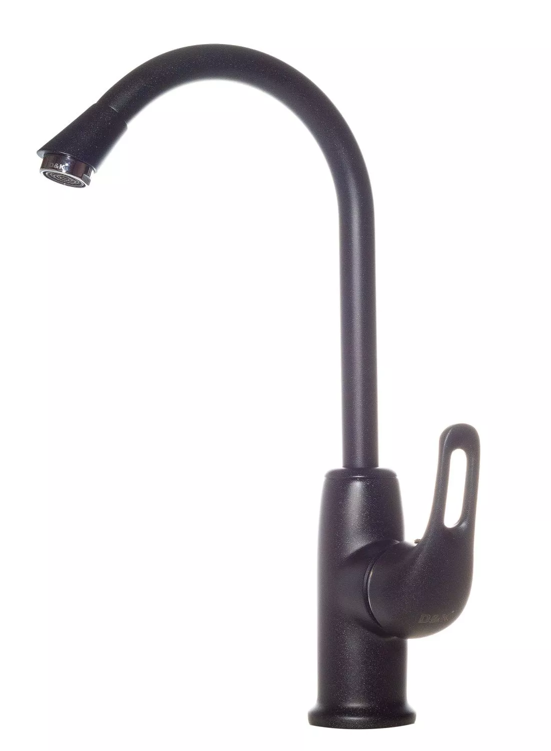 

Смеситель для кухни D&K Rhein.Eucharius черный - серый матовый