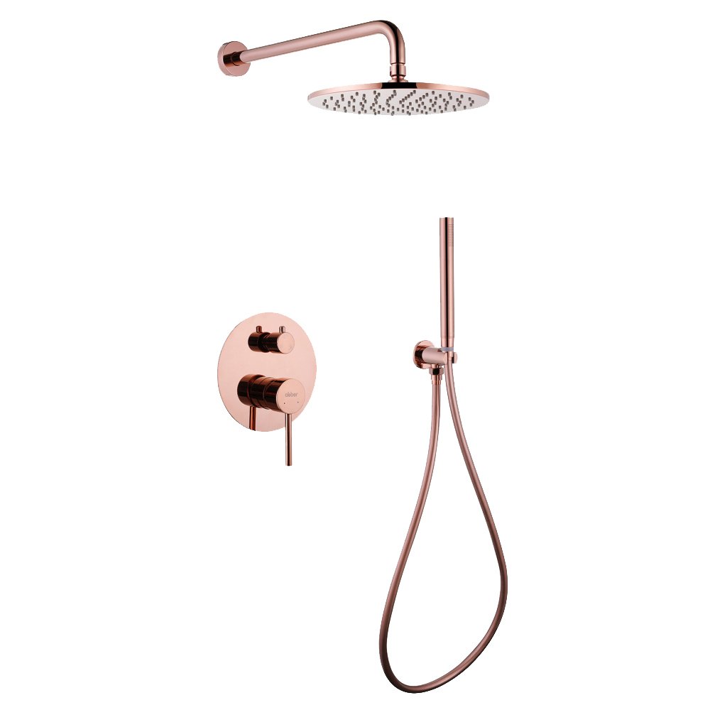 

Душевой комплект Abber Wasser Kreis AF8118RG, розовое золото