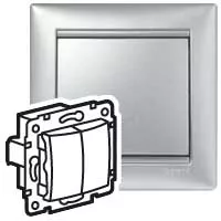 

Переключатель двухклавишный Legrand Valena Classic 694339