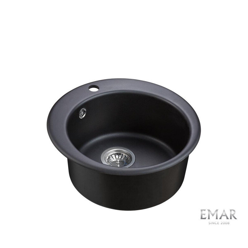 Мойка для кухни EMAR Quartz 1475.C (EMQ-1475.C Оникс) оникс