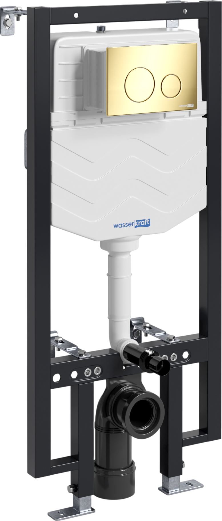

Система инсталляции для унитазов Wasserkraft Vils 56TLT.010.ME.PG02 с кнопкой смыва золото