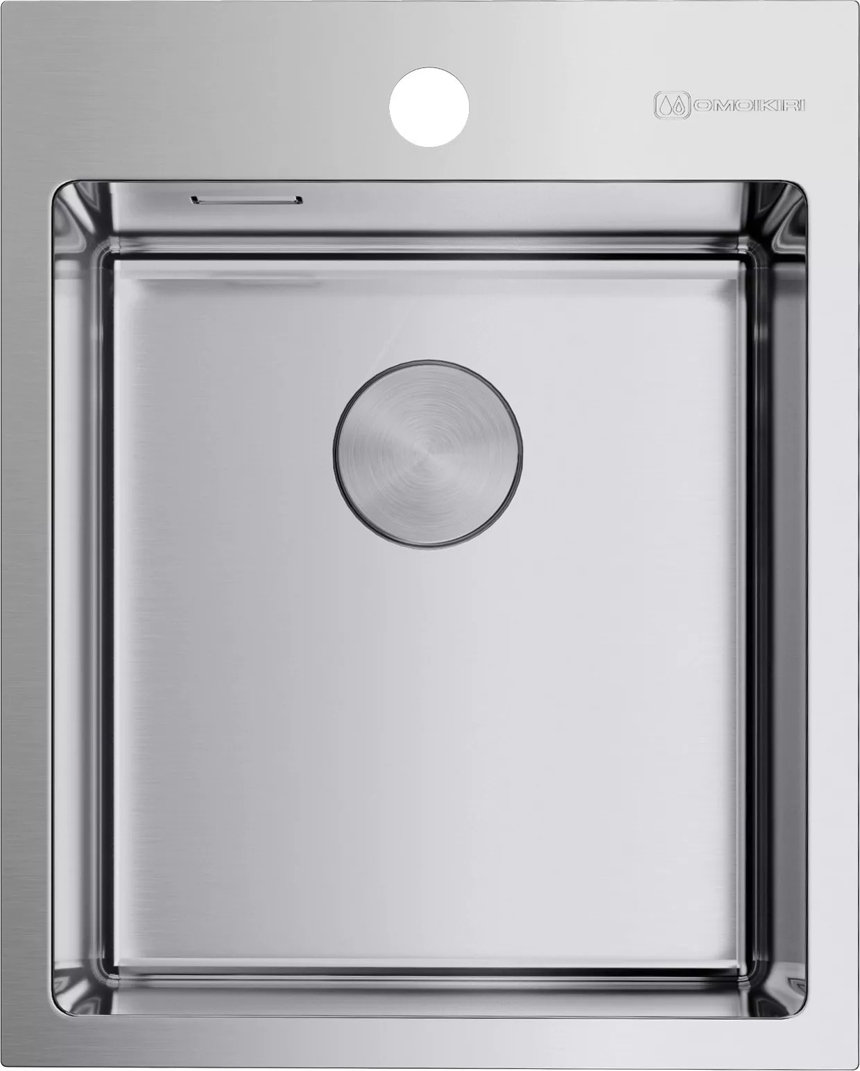 

Мойка кухонная Omoikiri Akisame 41-IN 4973056 нержавеющая сталь