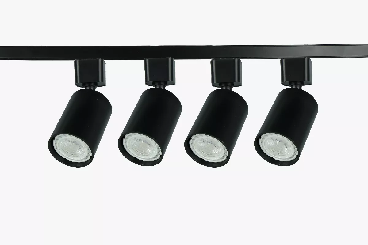 

Трековый однофазный светильник (4 шт.) Эра TR70-SET4-GU10-BK Б0063956