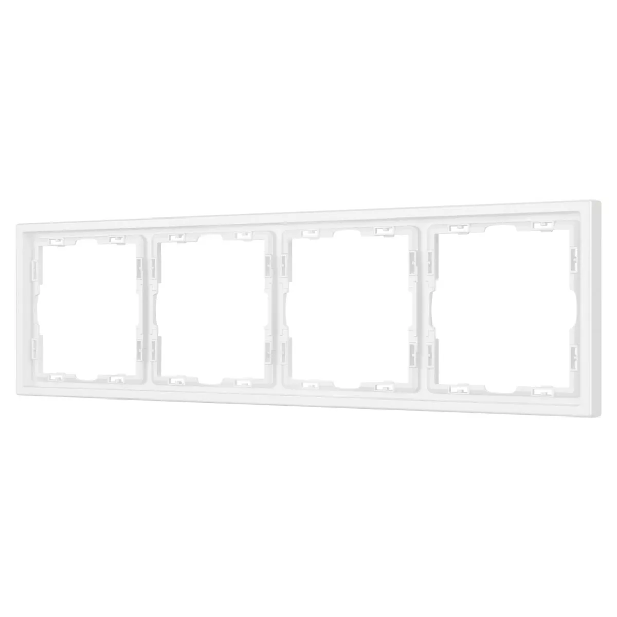 

Рамка пластиковая Arlight FRM-NOBE-SFPL-4-WH 054223