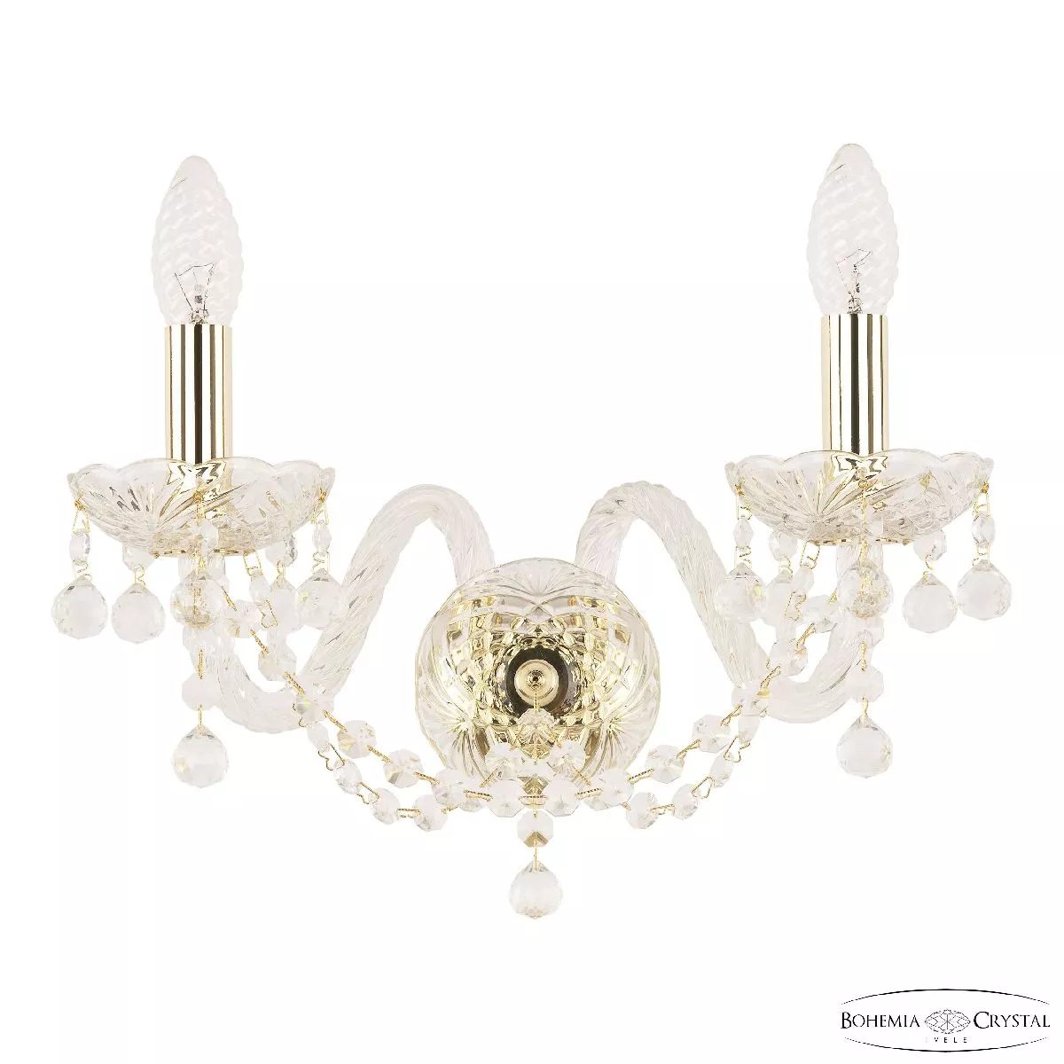 

Бра Bohemia Ivele Crystal 108B/2/165 G