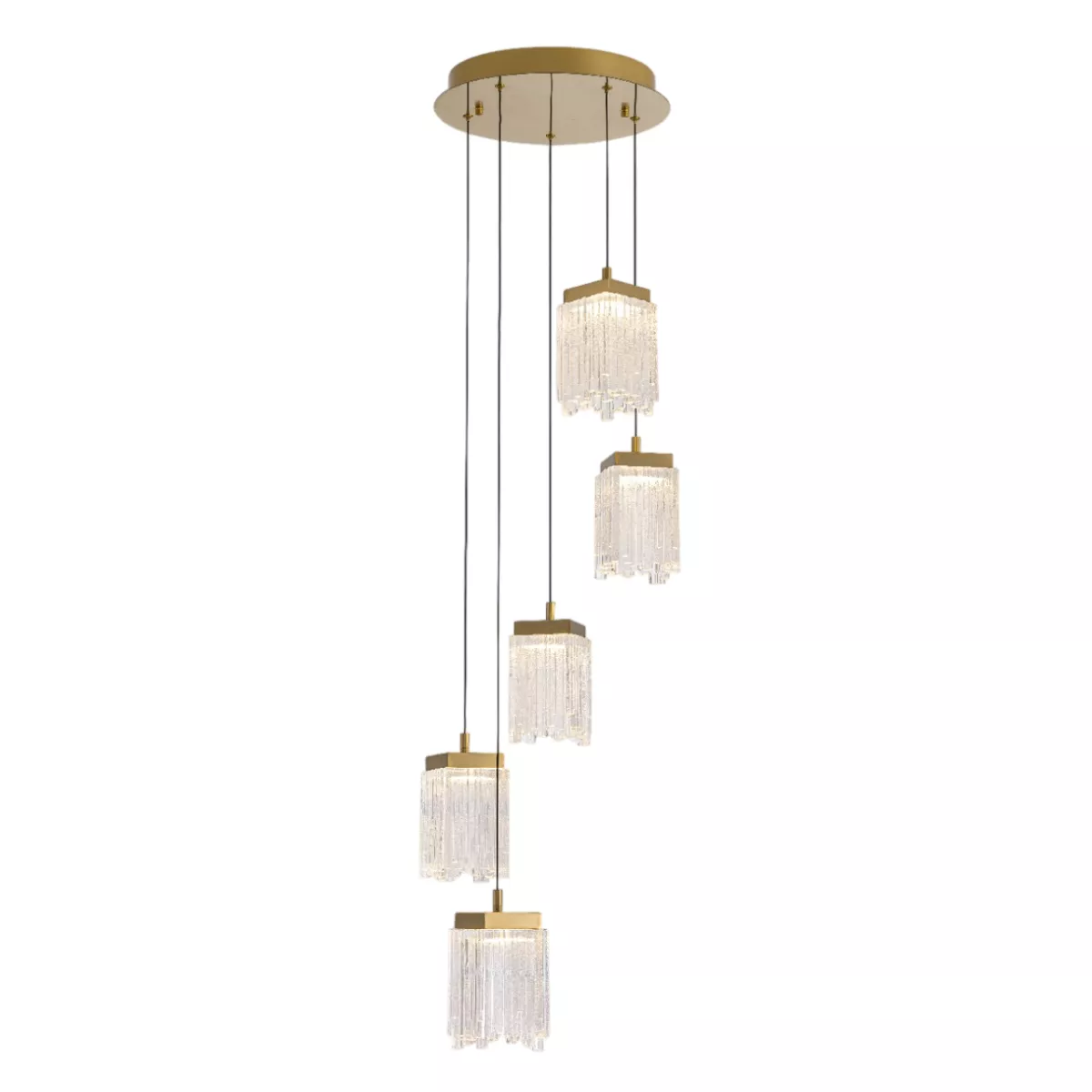 

Подвесной светильник Delight Collection MD25020403-5A2 Satin gold