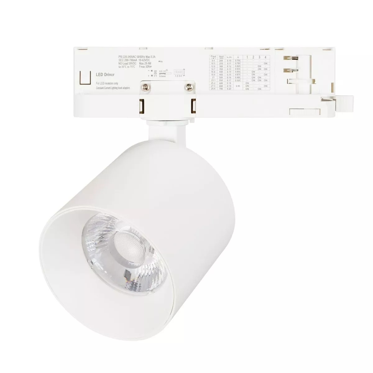 

Трековый трехфазный светильник Arlight LGD-DYKE-4TR-R90-26W Day4000 (WH, 38 deg, 230V) 052286