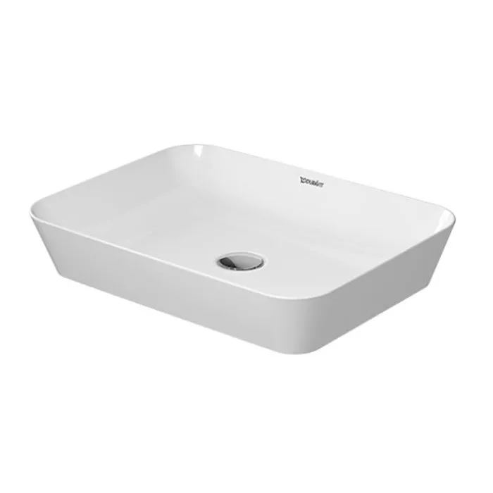 

DURAVIT (Cape Cod) Раковина 550 x 400 мм, без площадки под смеситель, без перелива, цвет белый/белый