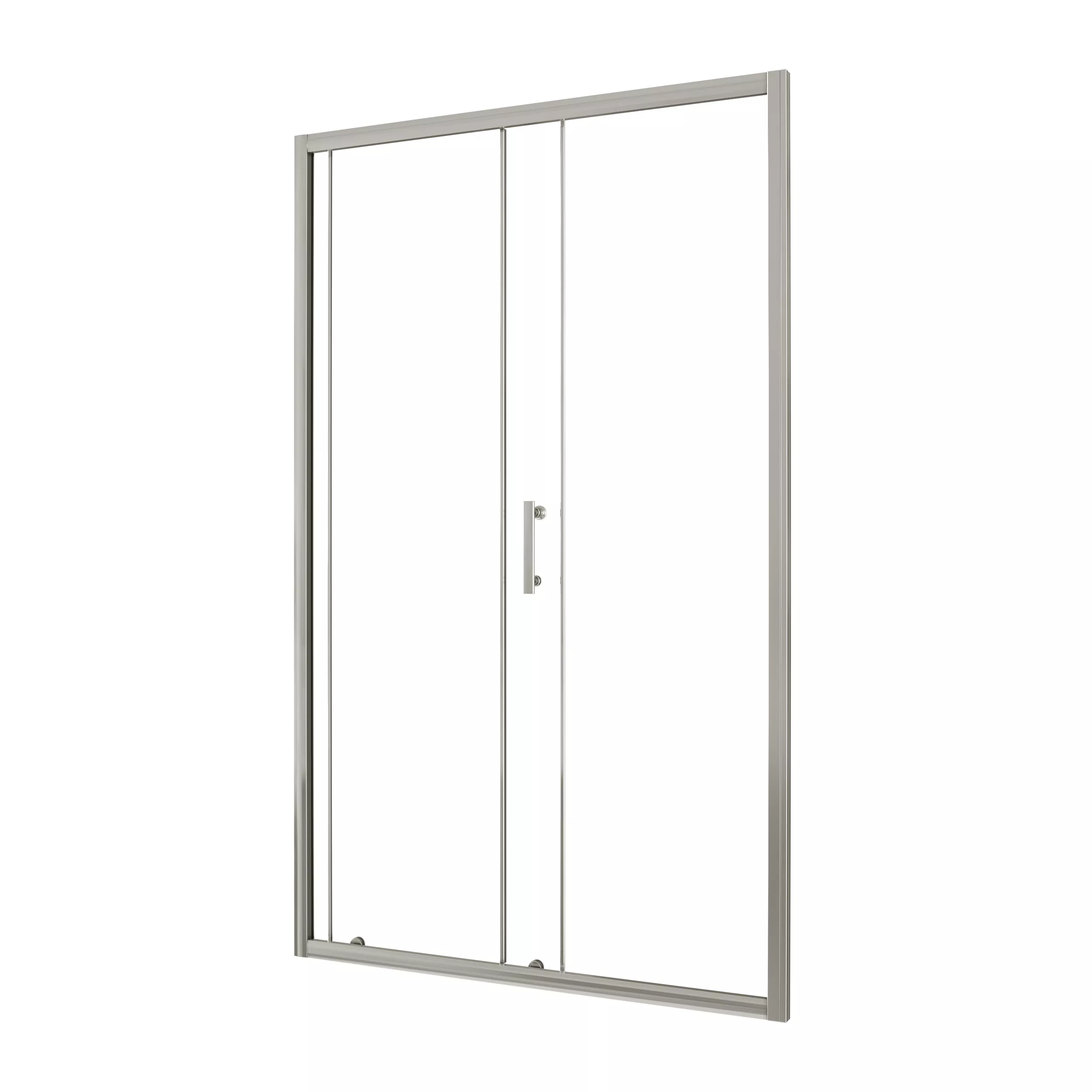 

Душевая дверь в нишу Taliente 120x185 профиль хром стекло прозрачное
