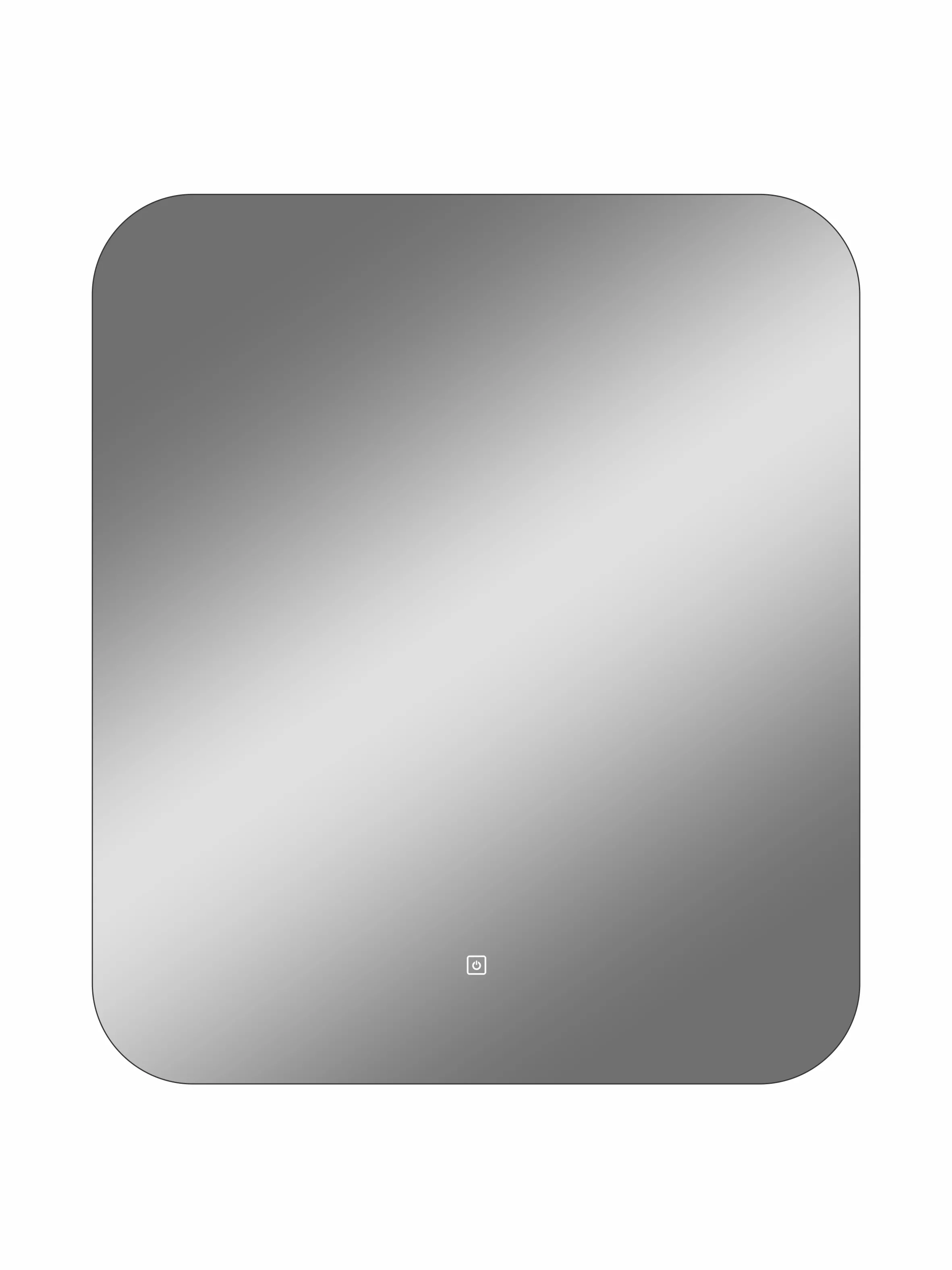 

Зеркало Taliente Zled 60х80 с подсветкой