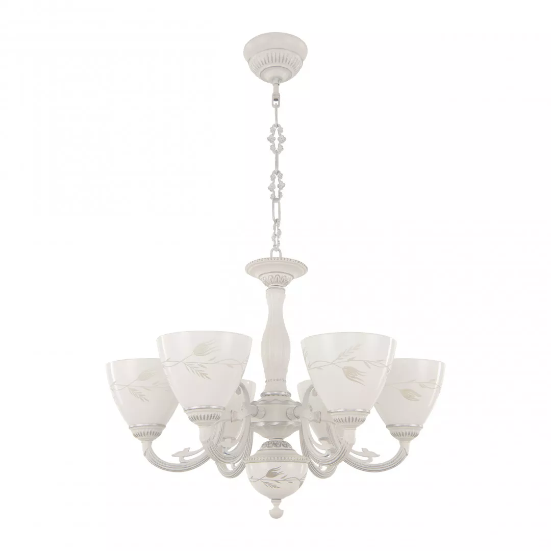 

Подвесная люстра Arte Milano 343659/6 WT+SL