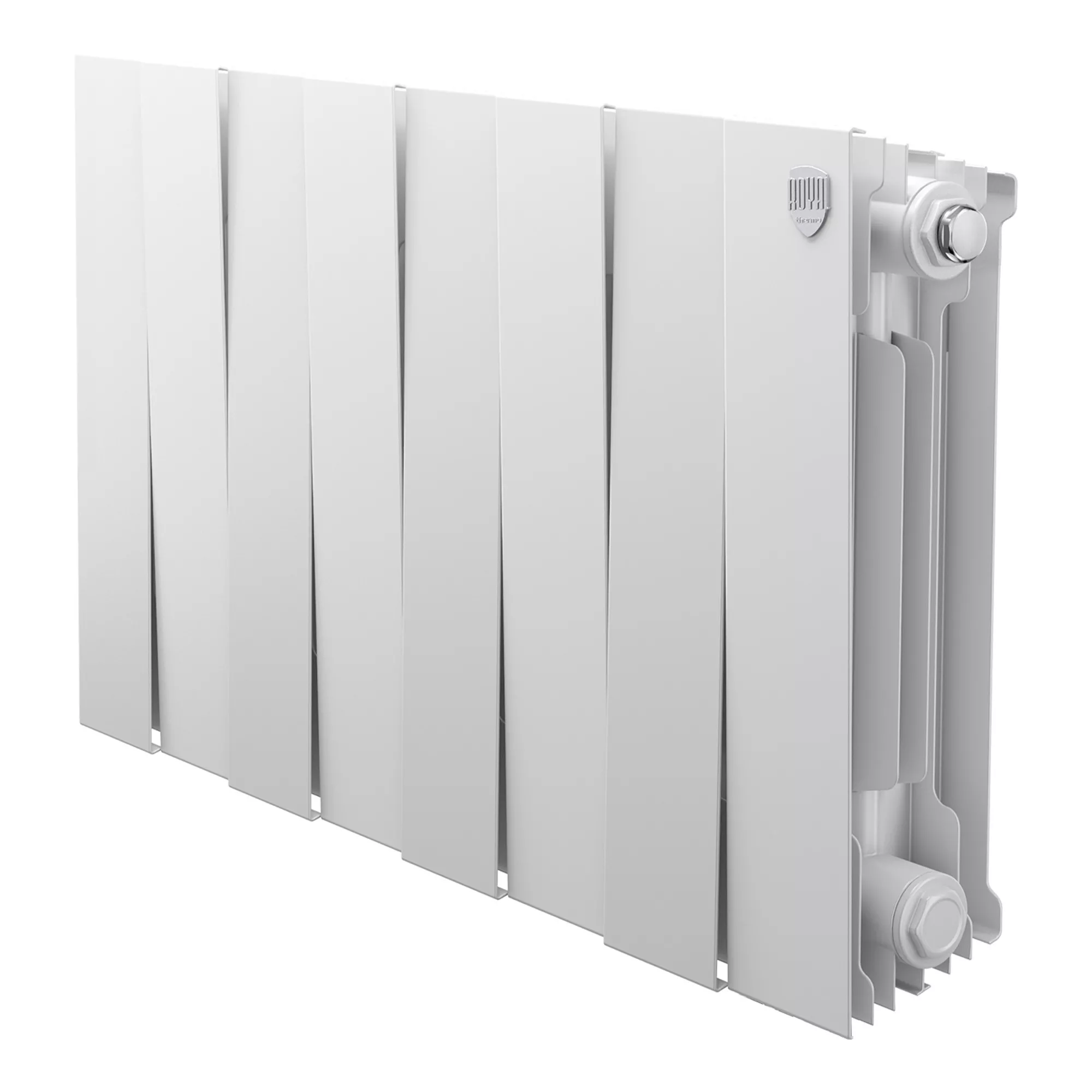 

Радиатор биметаллический Royal Thermo PianoForte 300 Белый - 8 секц.