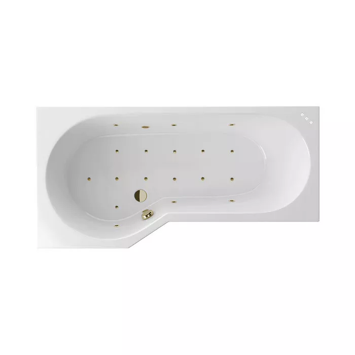 

Ванна акриловая Excellent Be Spot Relax L 160х80 с гидромассажем белый - бронза