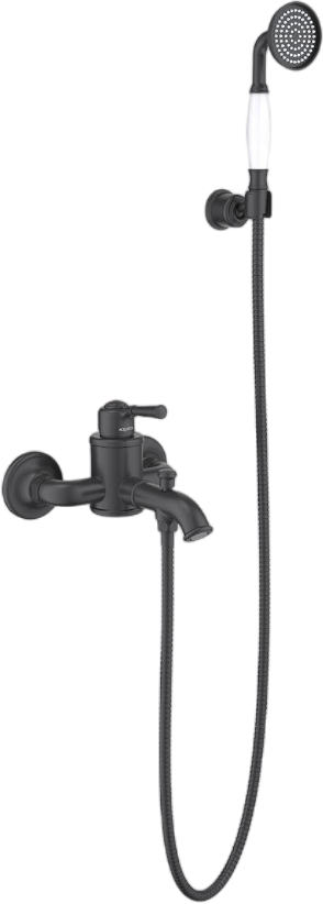 

Смеситель для ванны с душем AQUATEK Классик AQ1549MB матовый черный