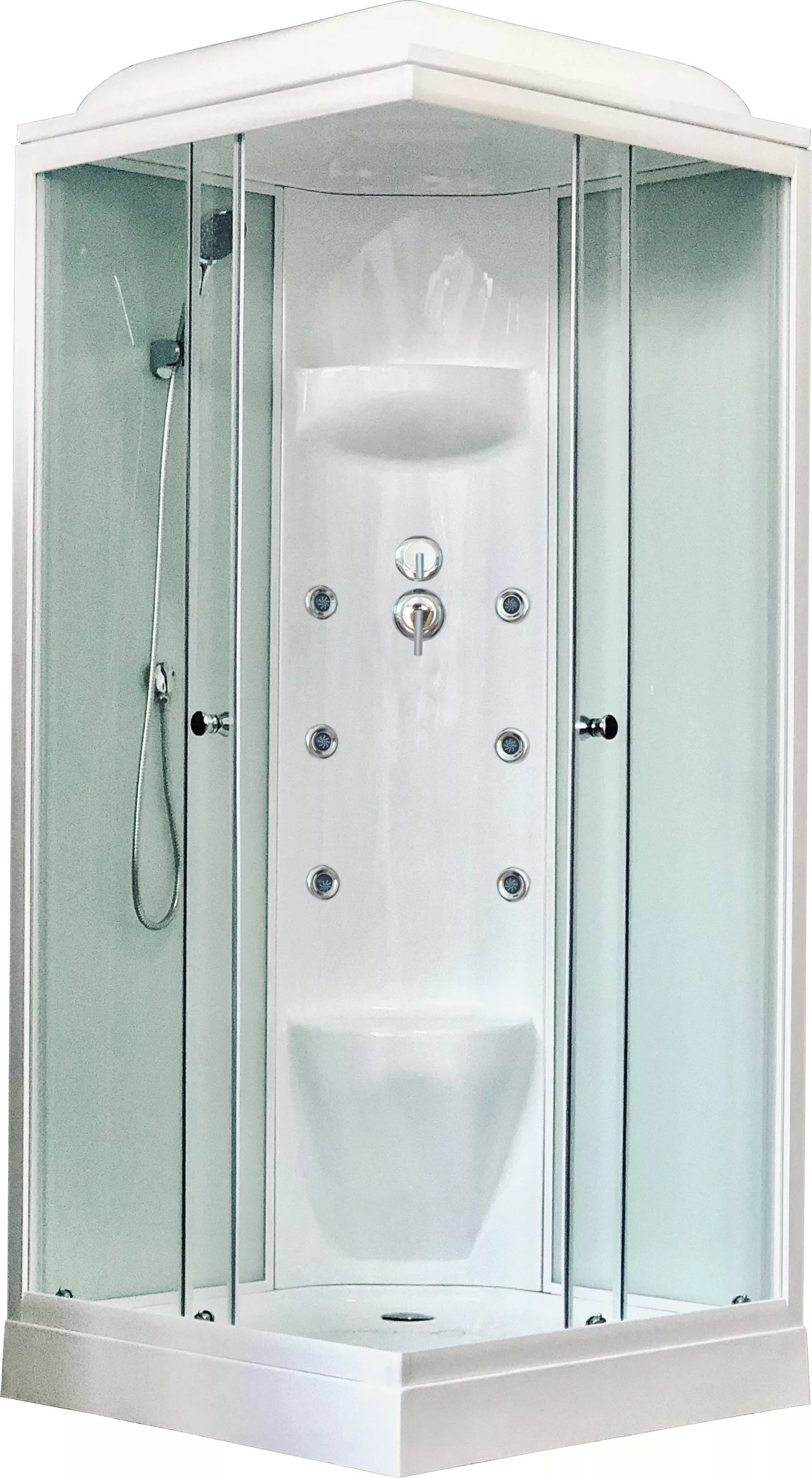   Santehnika Room Душевая кабина Royal Bath RB 90HP7-WT