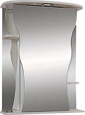 Зеркало-шкаф Misty Каприз 55 R, размер 55, цвет белый Э-Кпр02055-01СвП - фото 1